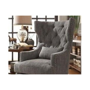 Homelegance Adriano Upholstered Accent Chair w/ 1 Kidney Pillow - All