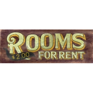 Red Horse Rooms for Rent Sign - All