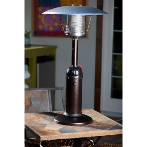 Well Traveled Living Hammer Tone Bronze Finish Table Top Patio Heater - All