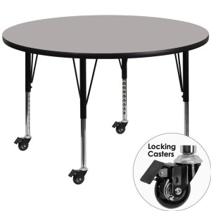 Flash Furniture Mobile 48 Round Activity Table With 1.25 Thick High Pressure G - All
