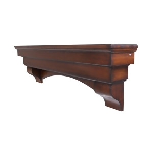 Pearl Mantel Auburn 3 Piece Mantel Shelves In Cherry Distressed Finish - All