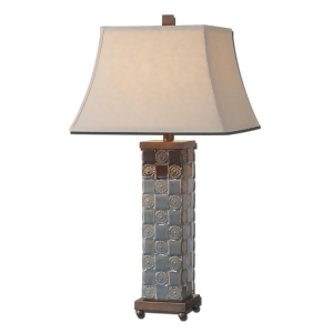 Uttermost Mincio Table Lamp w/ Oatmeal Linen Fabric Shade - All
