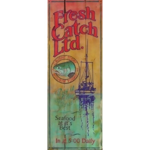 Red Horse Fresh Catch Sign - All