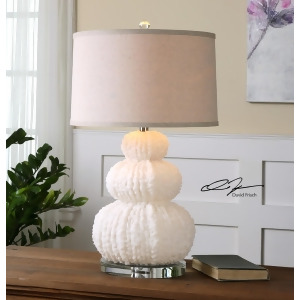 Uttermost Fontanne Shell Ivory Table Lamp - All