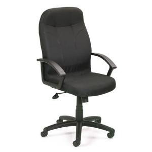 Boss Chairs Boss Executive Fabric Chair in Black - All