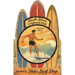 Red Horse Longboards Sign - All