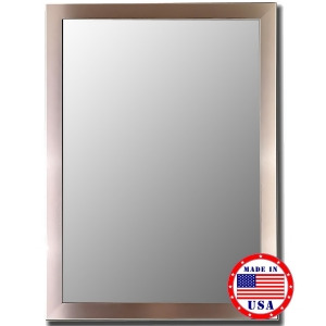 Hitchcock Butterfield Stainless Framed Wall Mirror - All