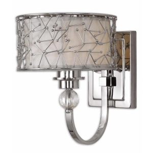 Uttermost Brandon 1 Lt Wall Sconce in Nickel Plated - All