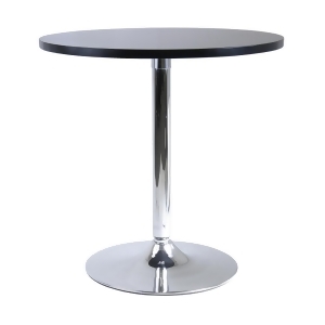 Winsome Wood Spectrum 29 Inch Round Dinning Table w/ Metal Leg - All