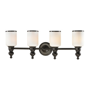 Elk Lighting Bristol Collection 4 Light Bath In Oil Rubbed Bronze 11593/4 - All