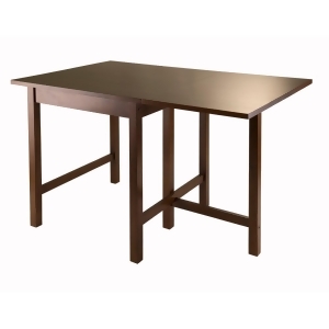 Winsome Wood Lynden Drop Leaf Dining Table - All