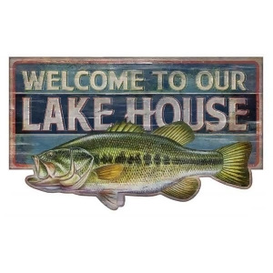Red Horse Bass Welcome Sign - All