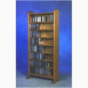 Wood Shed Solid Oak 8 Shelf Cd Cabinet - All