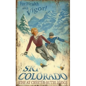 Red Horse Ski Colorado Sign - All