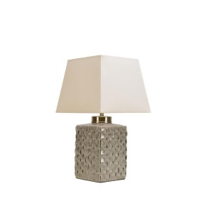 Tropper Square Silver Table Lamp 9610 - All