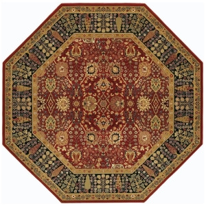 Couristan Royal Kashimar Cypress Garden Rug In Persian Red - All