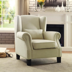 Homelegance Adelaide Accent Chair in Light Neutral - All