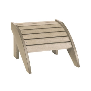 C.r. Plastics Footstool In Beige - All