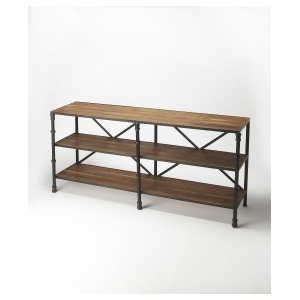 Butler Industrial Chic Auvergne Display Console Table - All