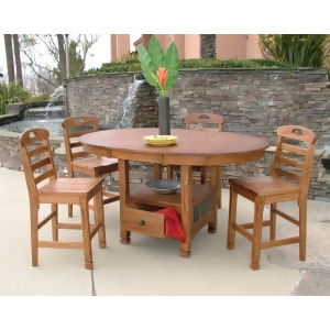 Sunny Designs Sedona Collection Five Piece Dining Set 1247Ro - All