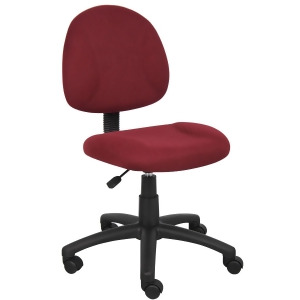 Boss Chairs Boss Burgundy Deluxe Posture Chair - All