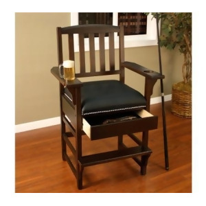American Heritage King Chair in Vintage Oak - All
