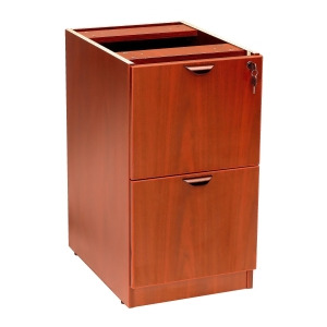 Boss Chairs Boss Full Pedestal File/File in Cherry - All