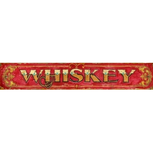 Red Horse Whiskey Sign - All