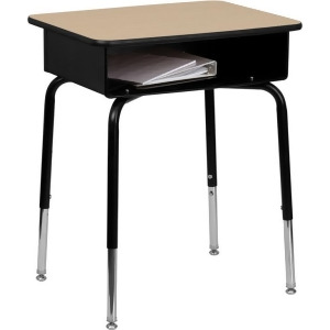 Flash Furniture Student Desk w/ Open Front Metal Book Box Fd-desk-gg - All