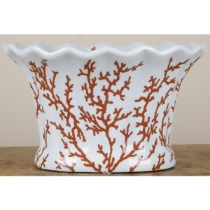 Oriental Danny Porcelain Basin With Coral Pattern 13959 - All