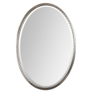 Uttermost Casalina Nickel Oval Mirror - All