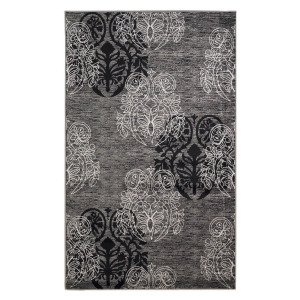 Linon Milan Rug In Grey And Black 1.10 x 2.10 - All