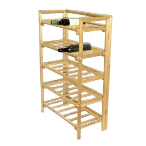 Bamboo Wine Rack - All