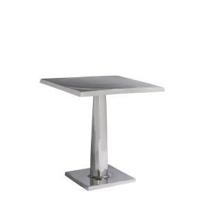 Allan Copley Designs Surina Square End Table in Cast Aluminum - All