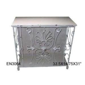 Entrada En3064 Wooden Table With Metal Stand - All