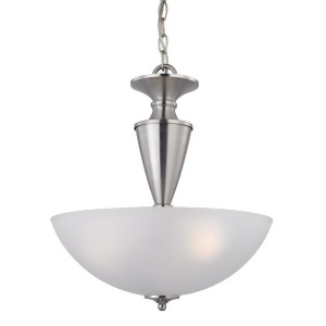 Cornerstone Greenville 1602Pl/20 2 Large Pendant in Brushed Nickel - All