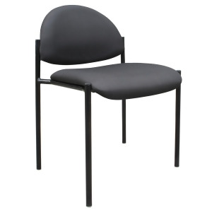 Boss Chairs Boss Diamond Stacking in Black - All