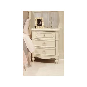 Legacy Harmony Night Stand In Antique Linen White - All