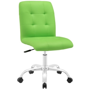 Modway Prim Mid Back Office Chair In Bright Green - All