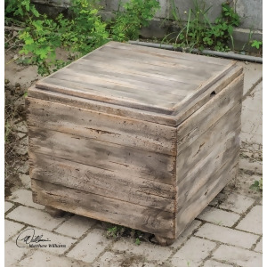 Uttermost Avner Wooden Cube Table - All