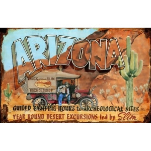 Red Horse Arizona Slim Sign - All