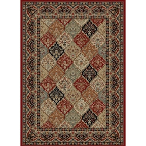 Mayberry Rugs Home Town Panel Kerman Claret - All