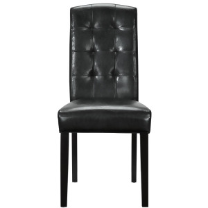 Modway Perdure Dining Side Chair in Black - All