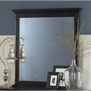 Homelegance Morelle Rectangular Mirror in Black - All