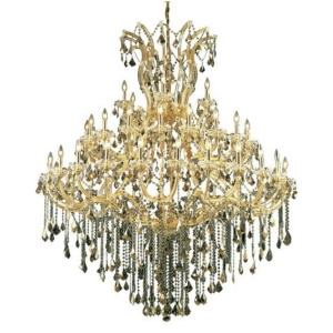 Lighting By Pecaso Karla Collection Large Hanging Fixture D60in H72in Lt 48 1 Go - All