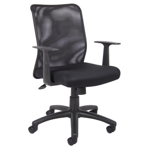 Boss Chairs Boss Budget Mesh Task Chair w/ T-Arms - All