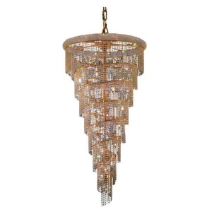 Lighting By Pecaso Adrienne Collection Hanging Fixture No Neck D36in H65in Lt 26 - All