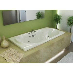 Atlantis Tubs 3672Wwr Whisper 36 x 72 x 23 Inch Rectangular Whirlpool Jetted B - All