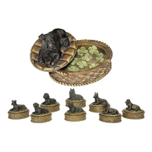 Sterling Industries 91-1797 Set/8 Lucky Dog Boxes - All