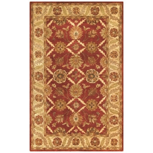 Noble House Golden Collection Rug in Rust / Beige - All